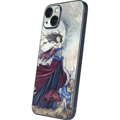 Amy Brown The Moon is Calling Fairy and Dragon iPhone 13 Skin